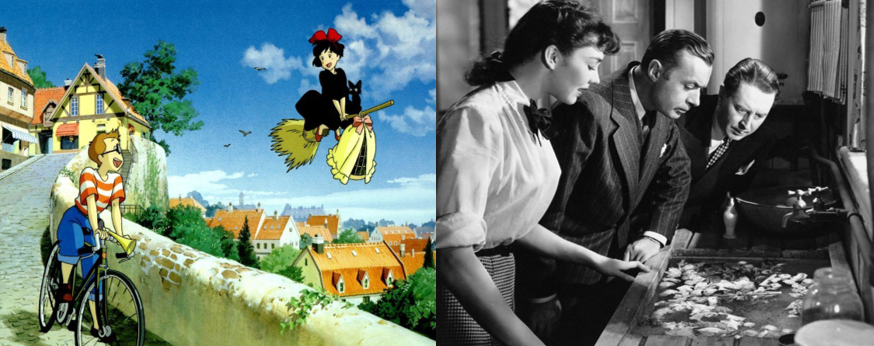 Kiki's Delivery Service and Cluny Brown